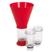 Sealey Engine Oil Funnel 4pc - BMW, Fiat, Ford, Mazda, Mercedes, Toyota/Lexus, VAG