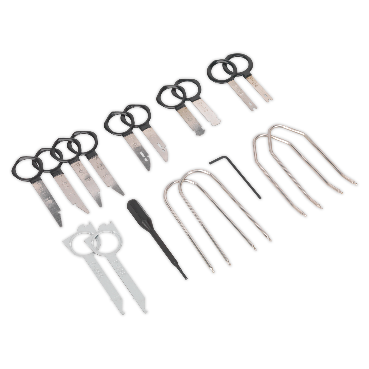 Sealey Radio Release Tool Set 18pc