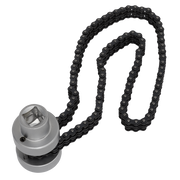 Sealey Oil Filter Chain Wrench Ø60-115mm 1/2"Sq Drive