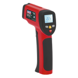 Sealey Infrared Twin-Spot Laser Digital Thermometer 12:1 High Temperature
