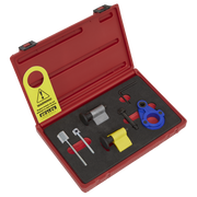 Sealey Diesel Engine Timing Tool Kit 1.2D/1.4D/1.6D/2.0D - for VAG, Ford & Mitsubishi - Belt Drive