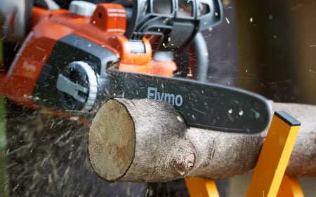 FLYMO EasiSaw 350E | Powerful & Safe 1800W Electric Chainsaw