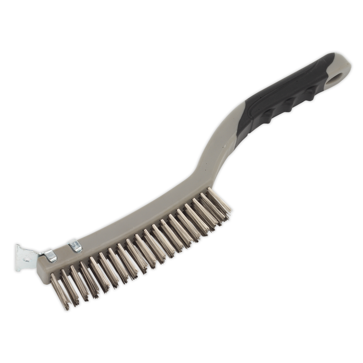 Sealey Wire Brush with Stainless Steel Fill & Scraper