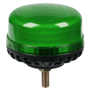 Sealey Warning Beacon SMD LED 12/24V 12mm Bolt Fixing - Green