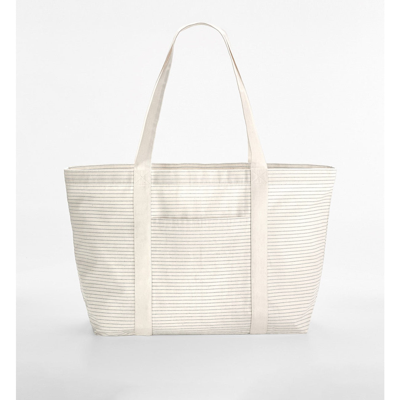 Westford Mill Striped Organic Cotton Shopper