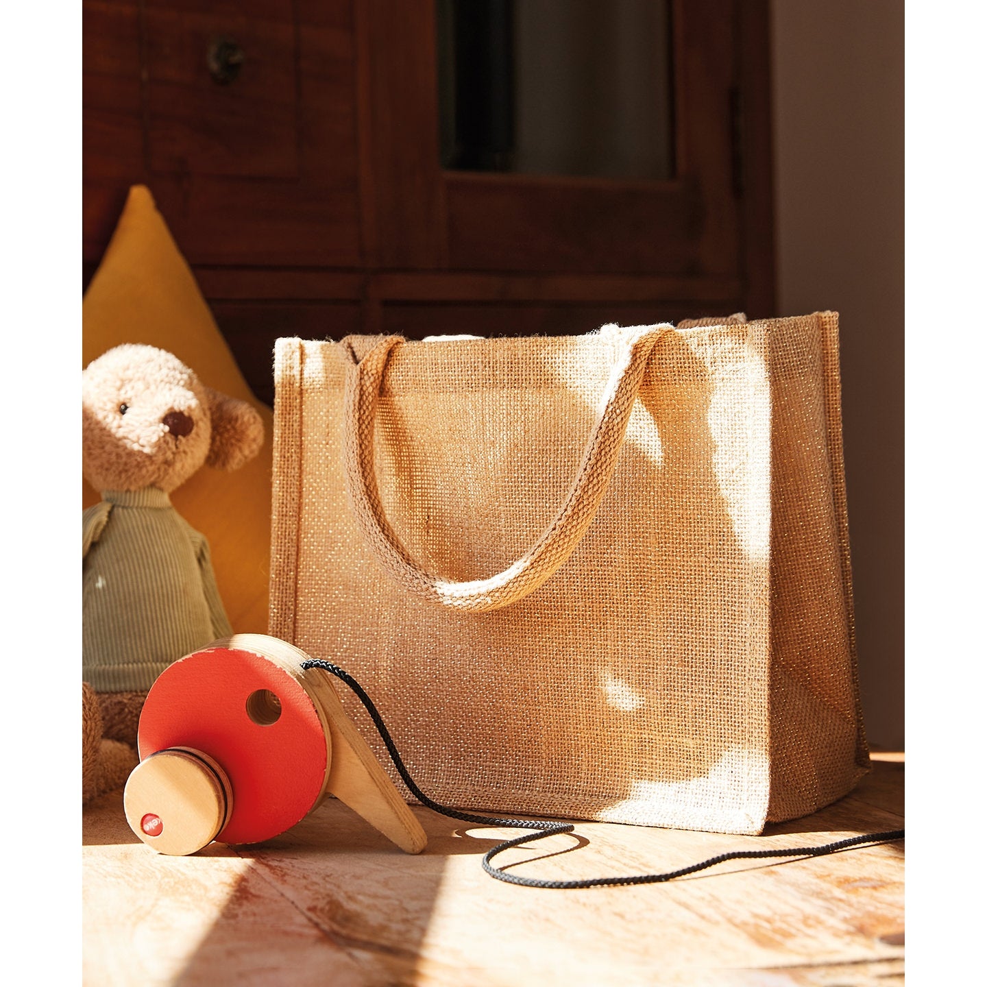 Westford Mill Shimmer Jute Mini Gift Bag