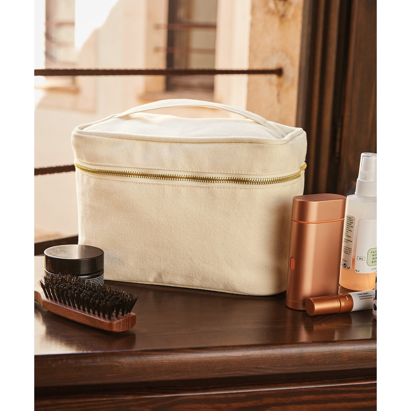 Westford Mill Canvas Vanity Case