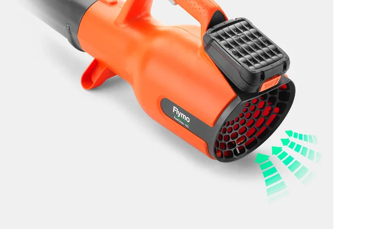FLYMO 18V EasiClear 100 KIT – Cordless Leaf Blower
