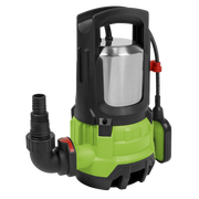 Sealey High Flow Submersible Stainless Dirty Water Pump Automatic 333L/min 230V