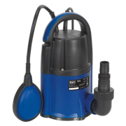 Sealey Submersible Water Pump Automatic Low Level 2mm 117L/min 230V