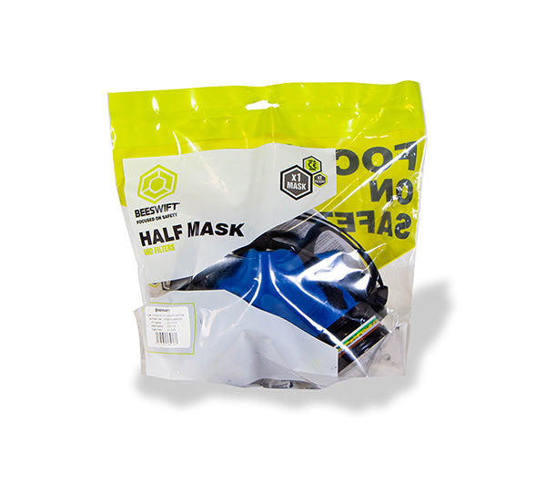 Beeswift Half Mask & Abekp3 Filter Kit Blue