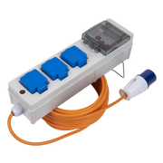Sealey Caravan & Camping Mains Unit with RCD 15m