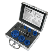 Sealey Hole Saw Kit 9pc - Plumbers