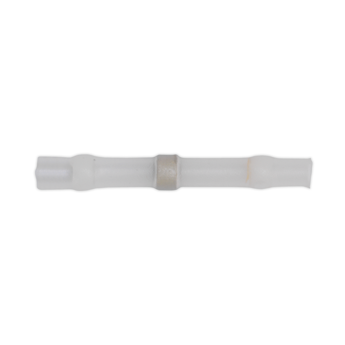 Sealey Heat Shrink Butt Connector Solder Terminal 24-22 AWG White Pack of 25