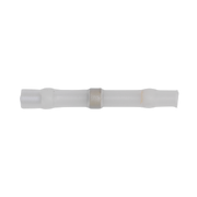 Sealey Heat Shrink Butt Connector Solder Terminal 24-22 AWG White Pack of 25