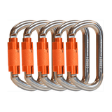 Arbortec Karabiner Treehog HMS Aluminium pack of 5