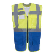 Yoko Hi-Vis Top Cool Open-Mesh Executive Waistcoat