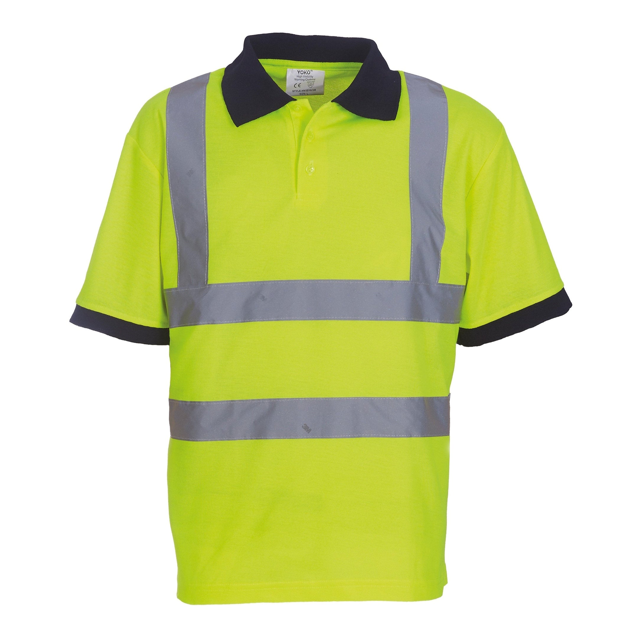 Yoko Hi-Vis Short Sleeve Polo