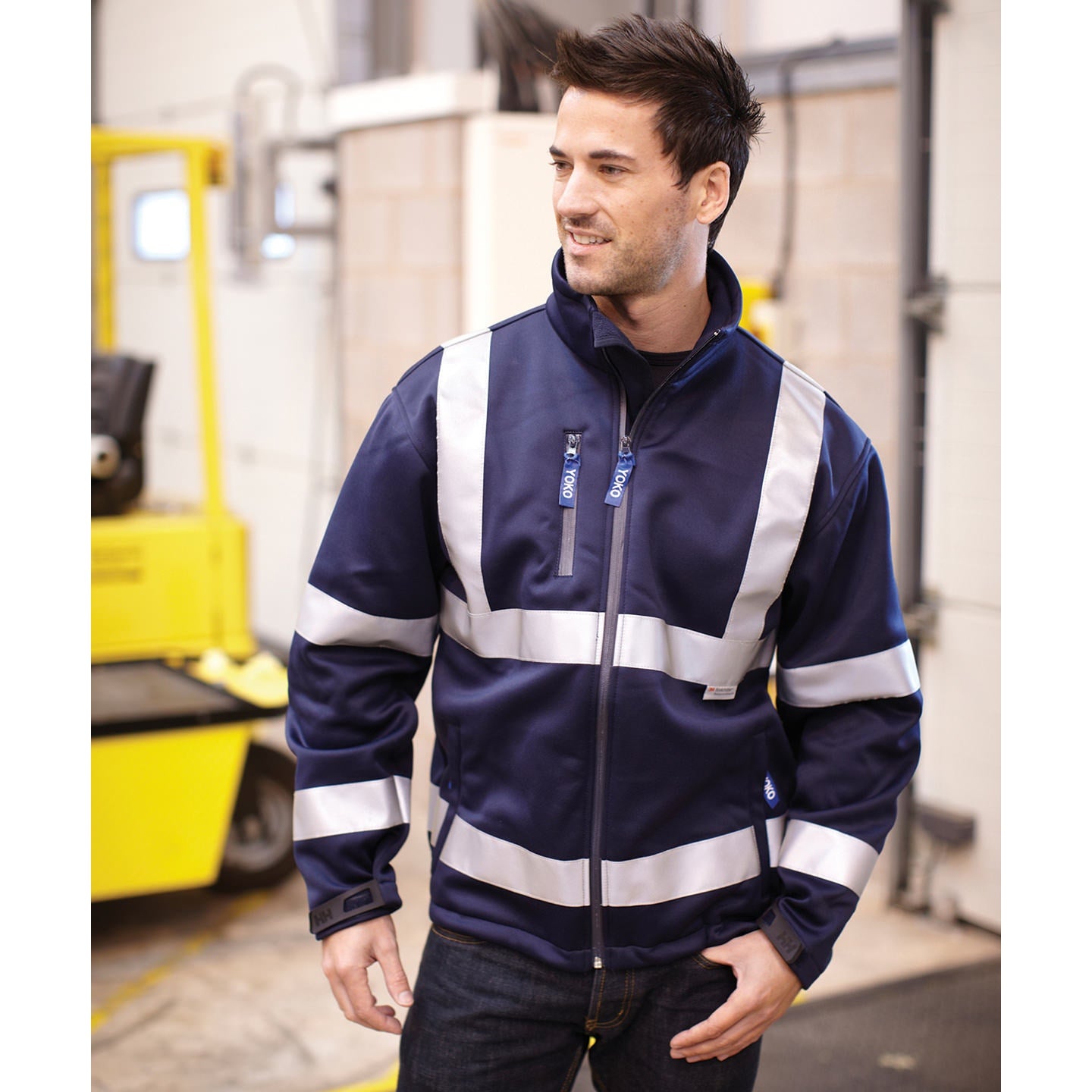 Yoko Hi-Vis Softshell Jacket