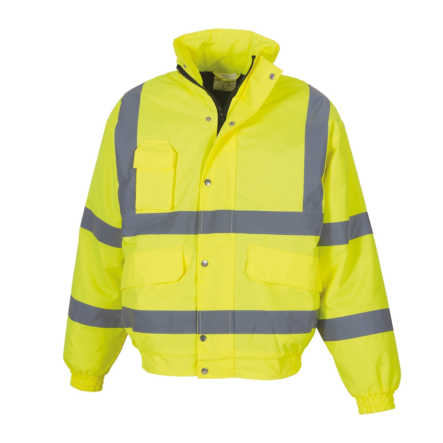 Yoko Hi-Vis Classic Bomber Jacket