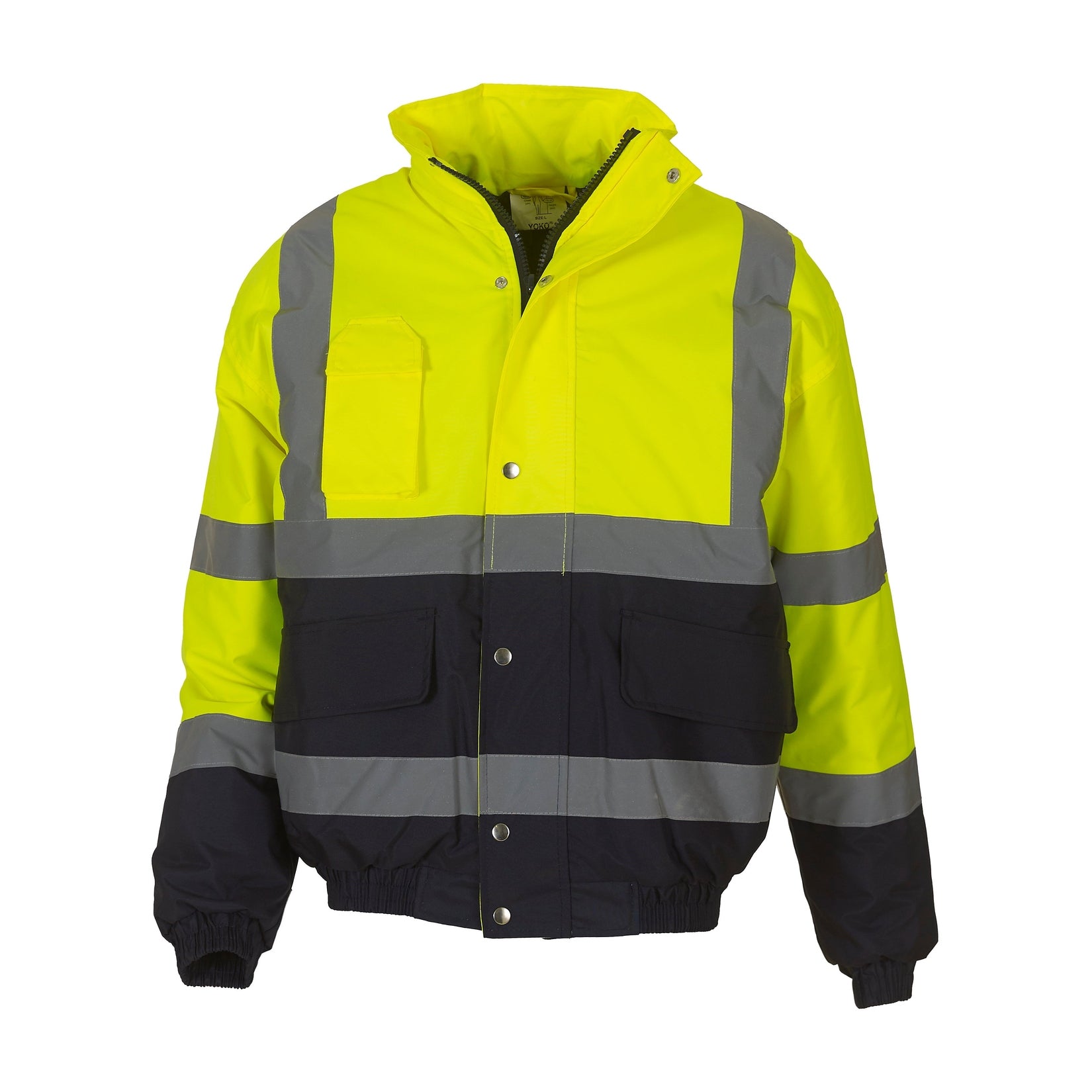 Yoko Hi-Vis Two-Tone Bomber Jacket