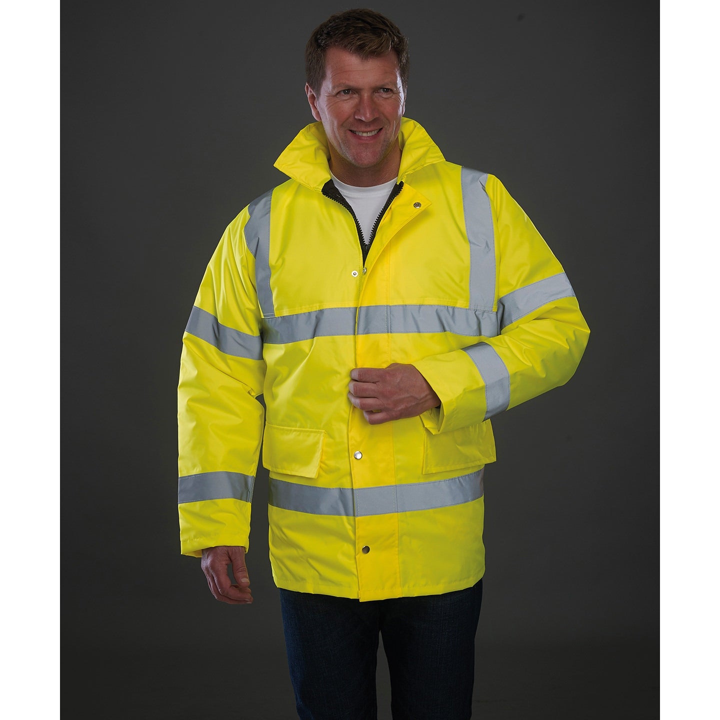 Yoko Hi-Vis Classic Motorway Jacket