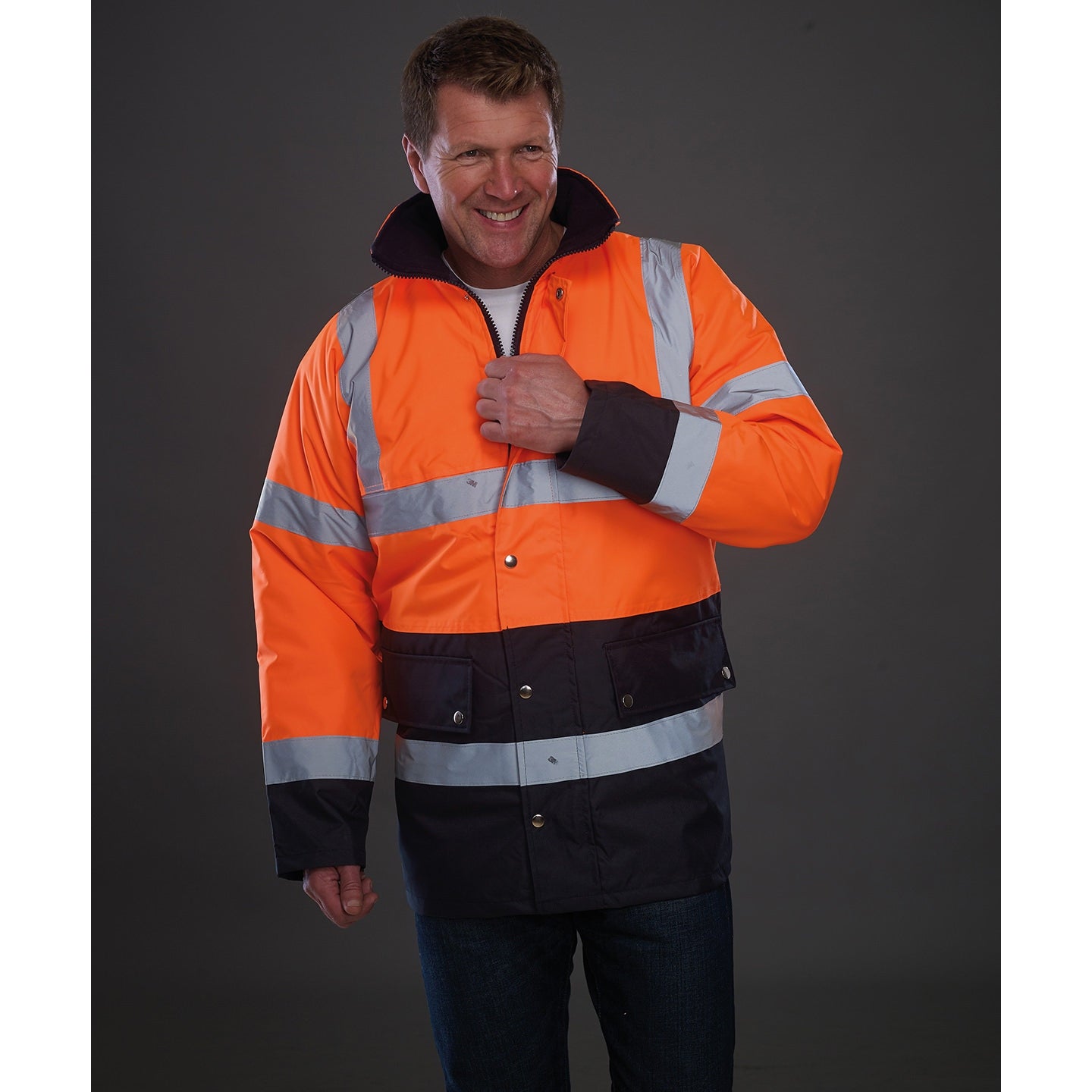 Yoko Hi-Vis Two-Tone Motorway Jacket