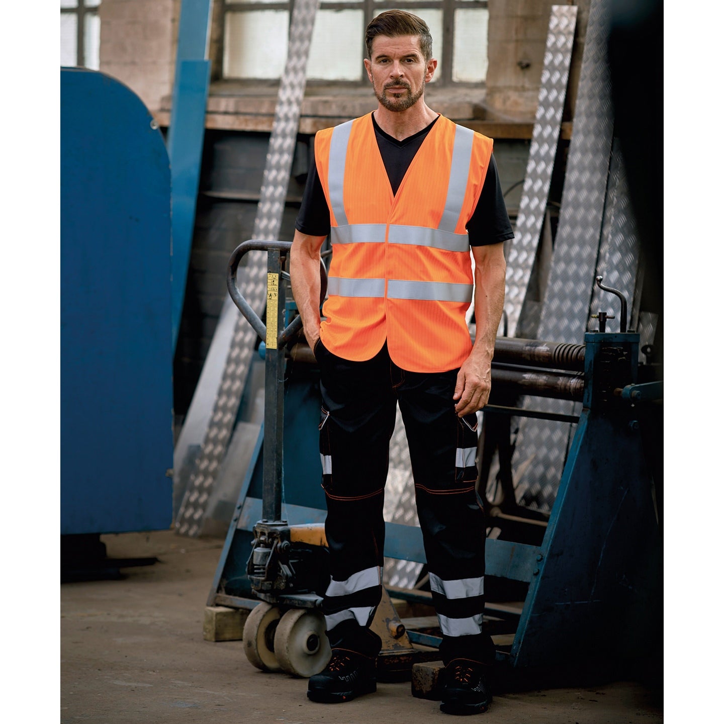 Yoko Hi-Vis Flame-Retardant Anti-Static Waistcoat