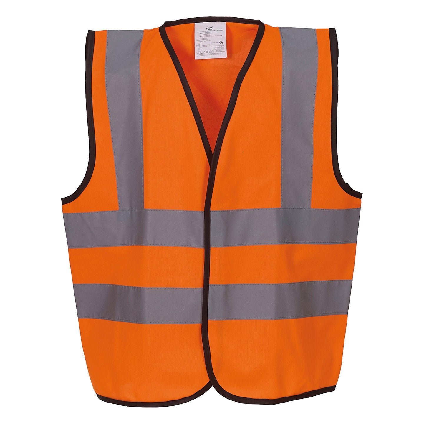 Yoko Kids Hi-Vis 2 B&B Waistcoat