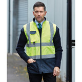 Yoko Hi-Vis Padded Bodywarmer