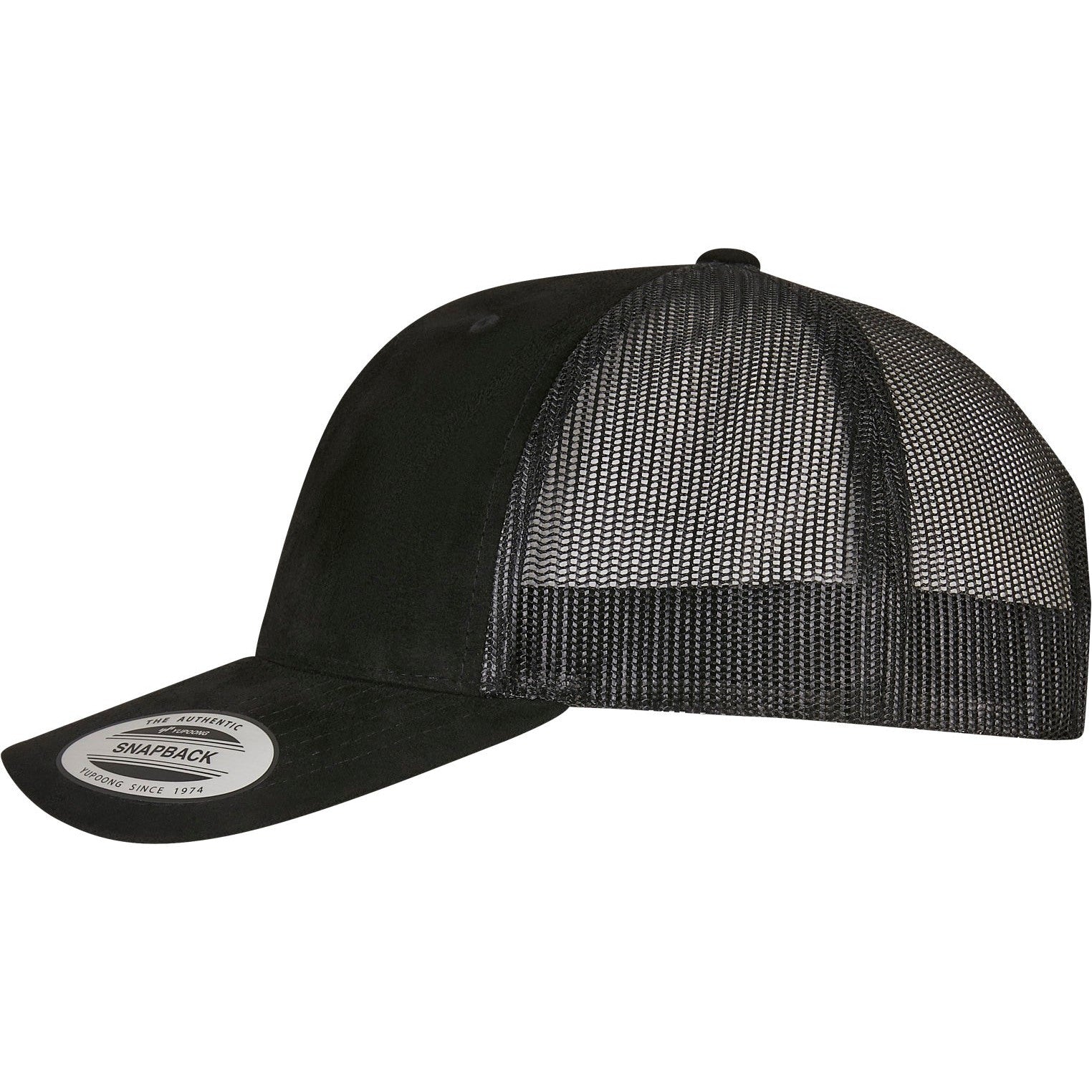 Flexfit By Yupoong Imitation Suede Leather Trucker Cap (6606Su)