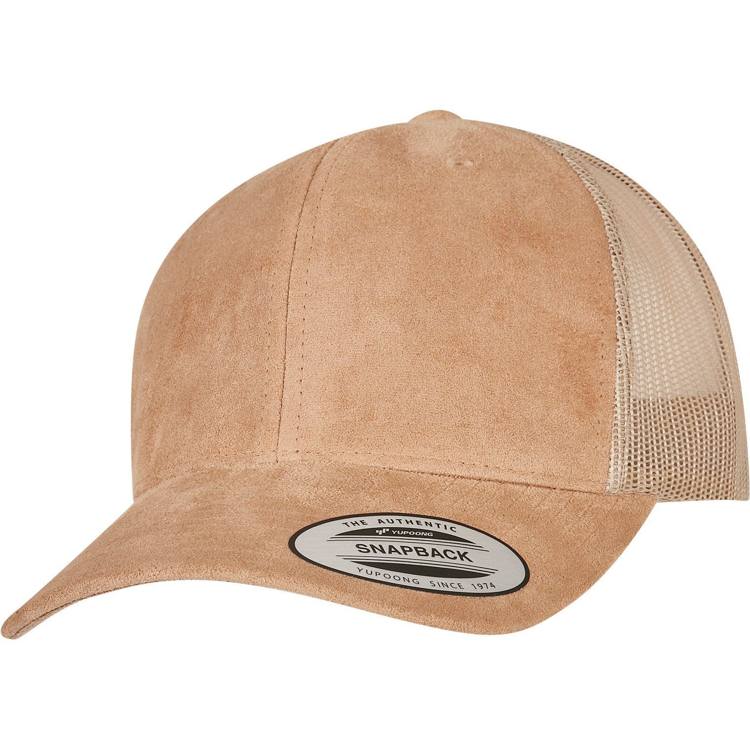 Flexfit By Yupoong Imitation Suede Leather Trucker Cap (6606Su)