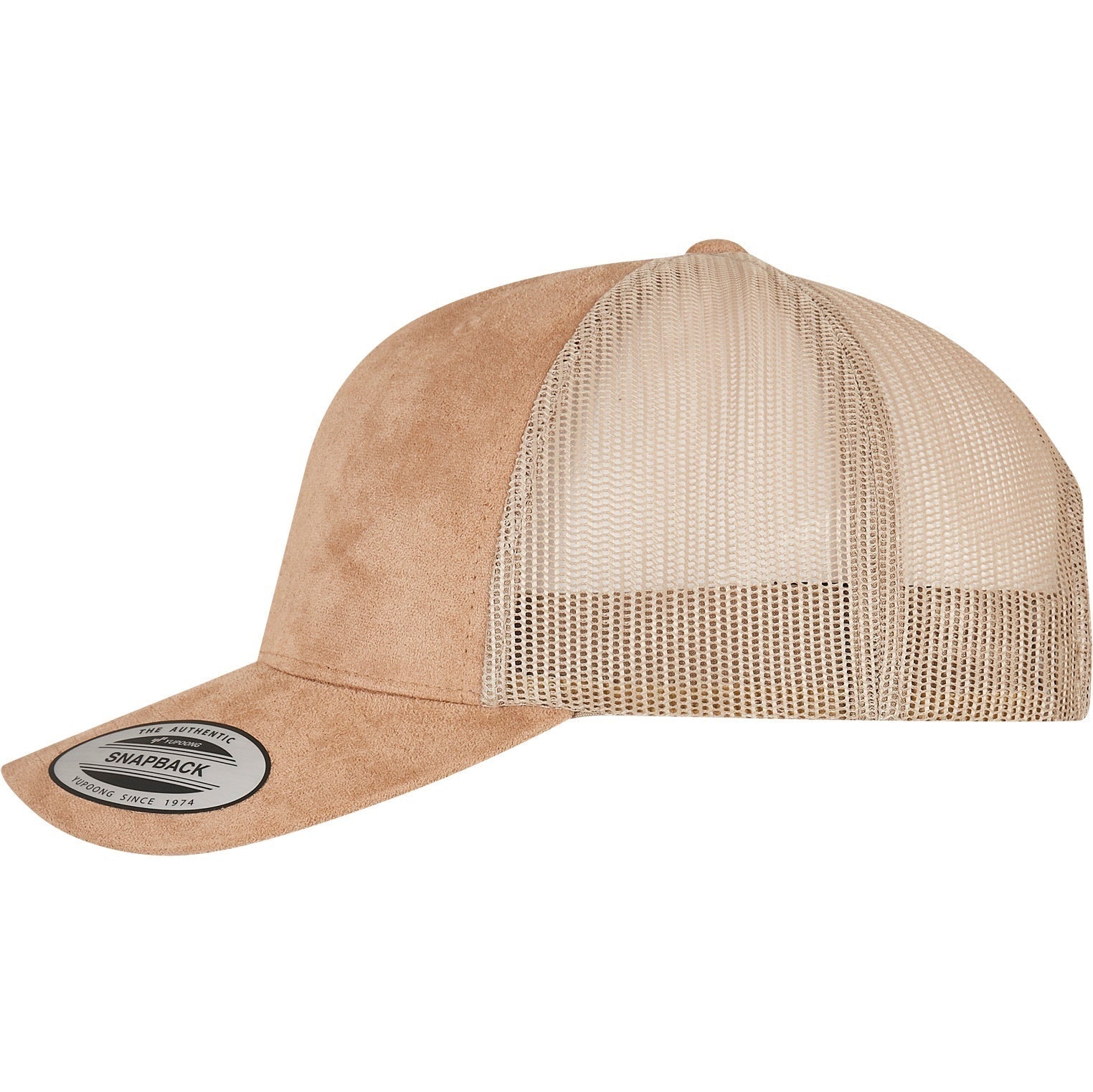 Flexfit By Yupoong Imitation Suede Leather Trucker Cap (6606Su)