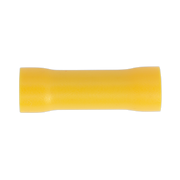 Sealey Butt Connector Terminal Ø5.5mm Yellow Pack of 100