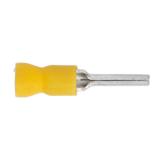 Sealey Easy-Entry Pin Terminal 14 x Ø2.9mm Yellow Pack of 100
