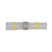 Sealey Heat Shrink Butt Connector Solder Terminal 12-10 AWG Yellow Pack of 25