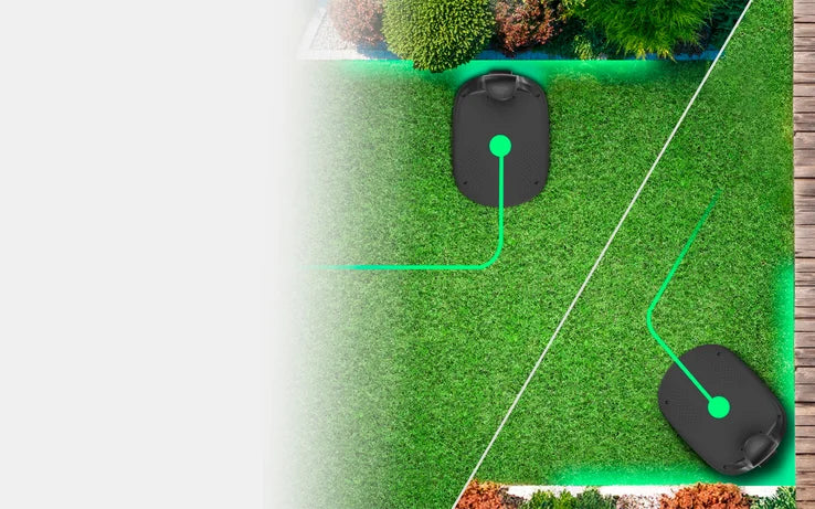FLYMO UltraLife 800 – Smart Robotic Lawnmower with Adaptive AI Technology
