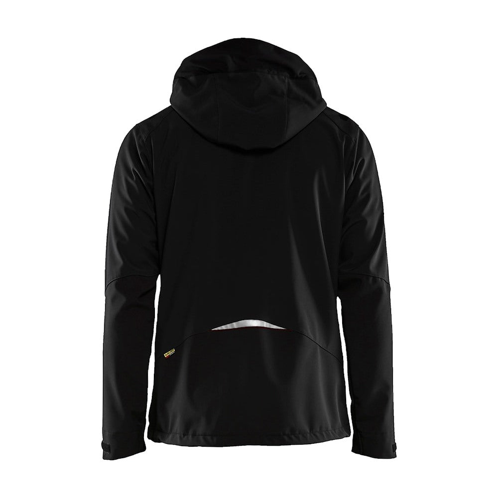 Blaklader Softshell Jacket 4749 #colour_black-red