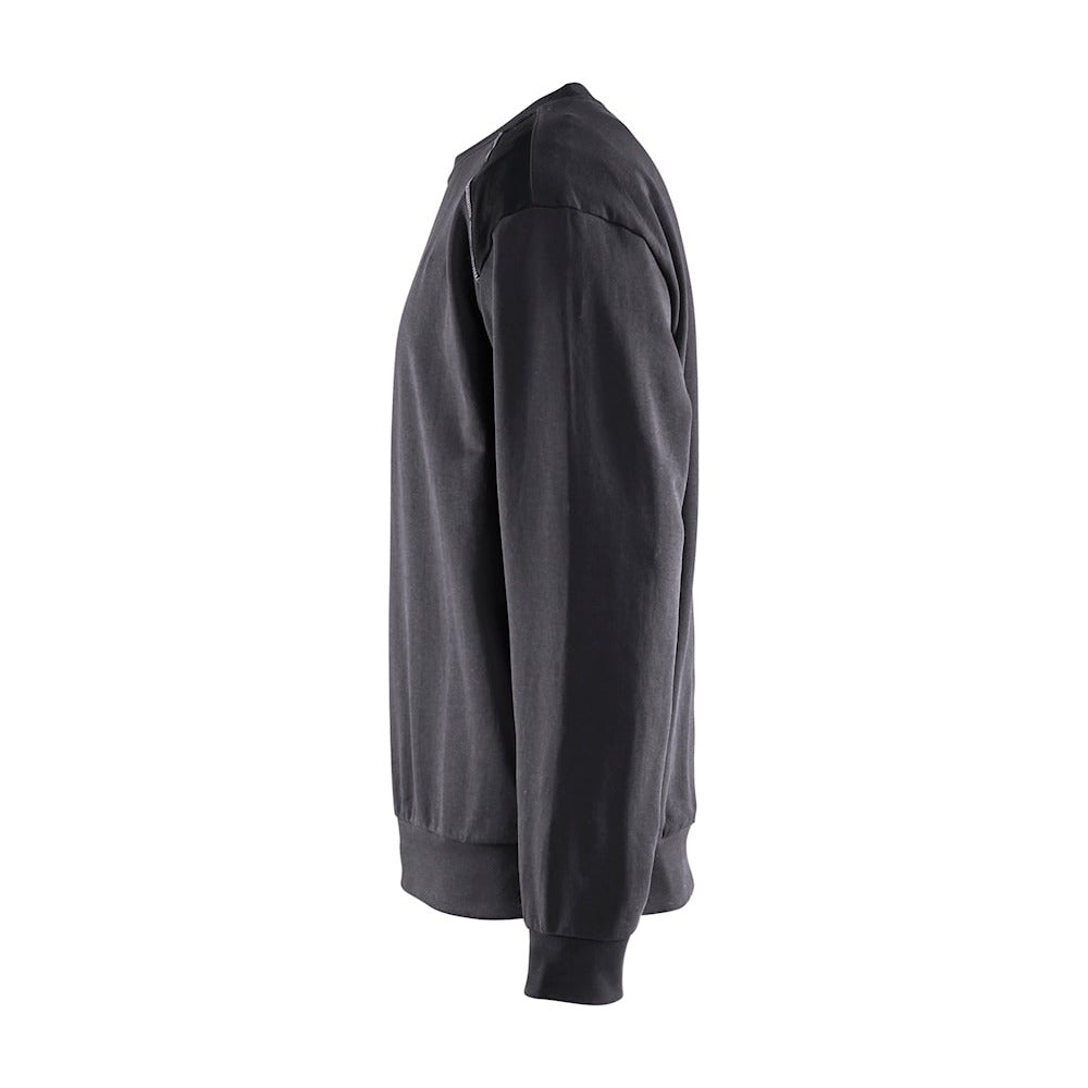 Blaklader Sweatshirt 3580 #colour_mid-grey-black