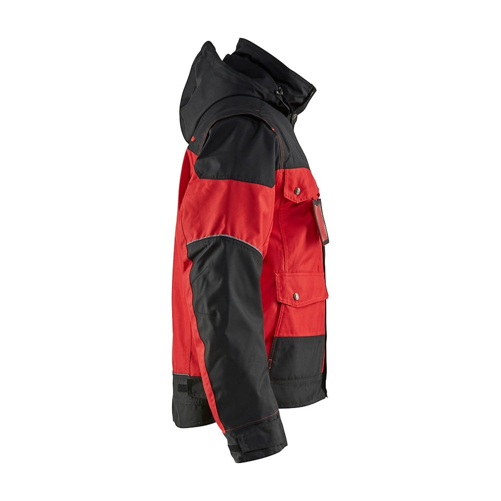 Blaklader Winter Jacket 4886 #colour_red-black