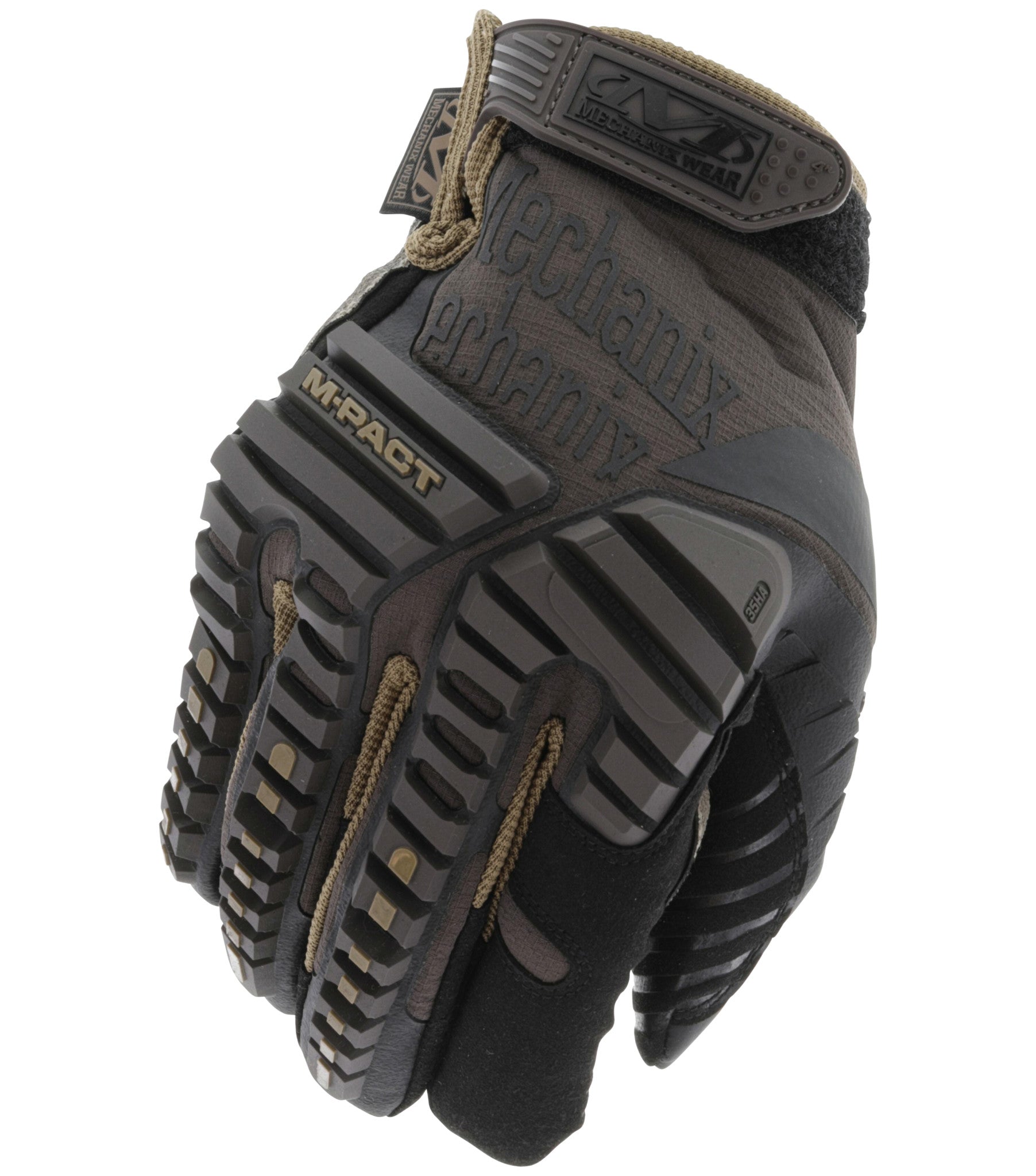 Mechanix Wear M-Pact Brown Impact Resistant Work Gloves