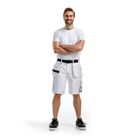 Blaklader Painters Shorts 1536 #colour_white