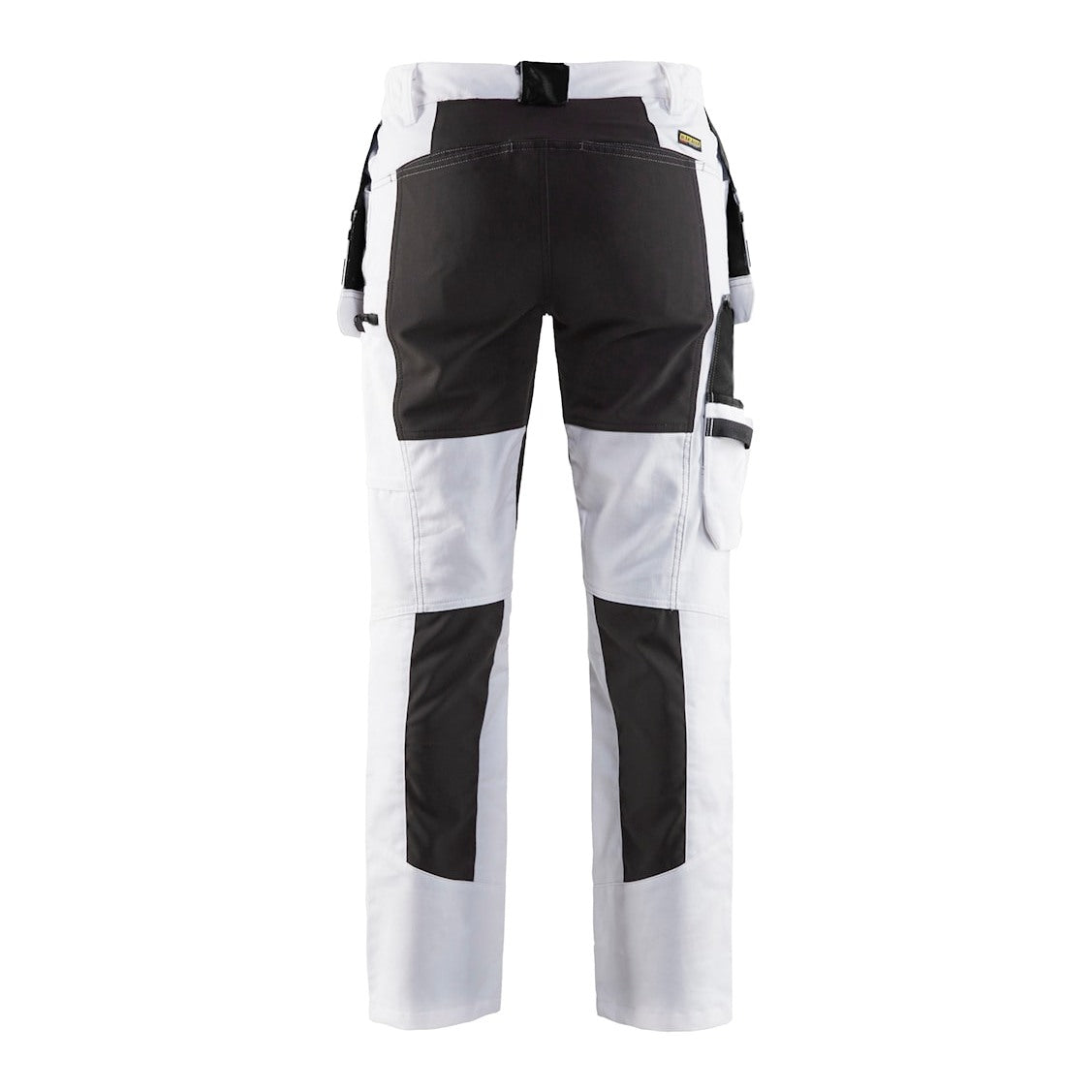 Blaklader Women's Painter Trousers with Stretch 7910 #colour_white-black