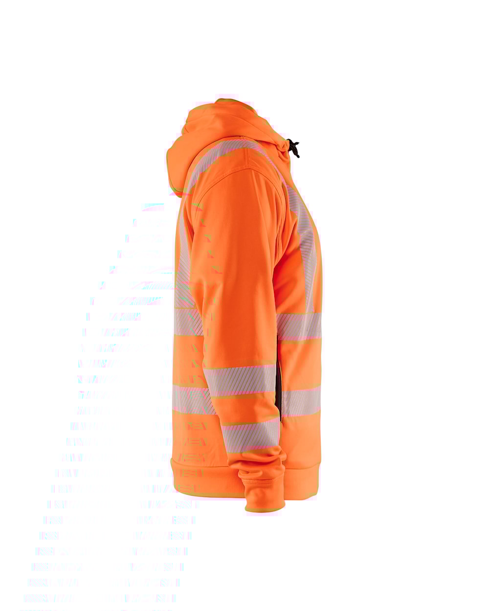Blaklader Hi-Vis Hoodie Full-Zip 3565 #colour_orange