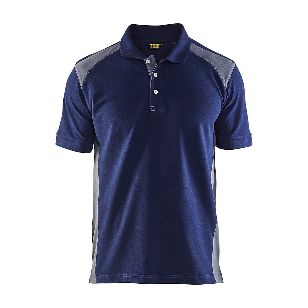Blaklader Polo Shirt 3324 #colour_navy-blue-grey