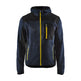 Blaklader Knitted Jacket 4930 #colour_dark-navy-yellow