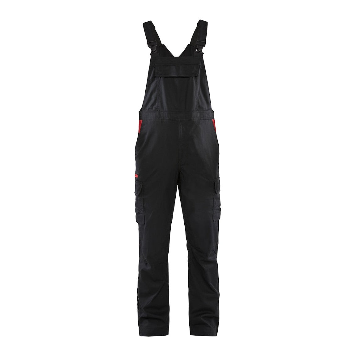 Blaklader Industry Bib Overall Stretch 2644 - Black/Red