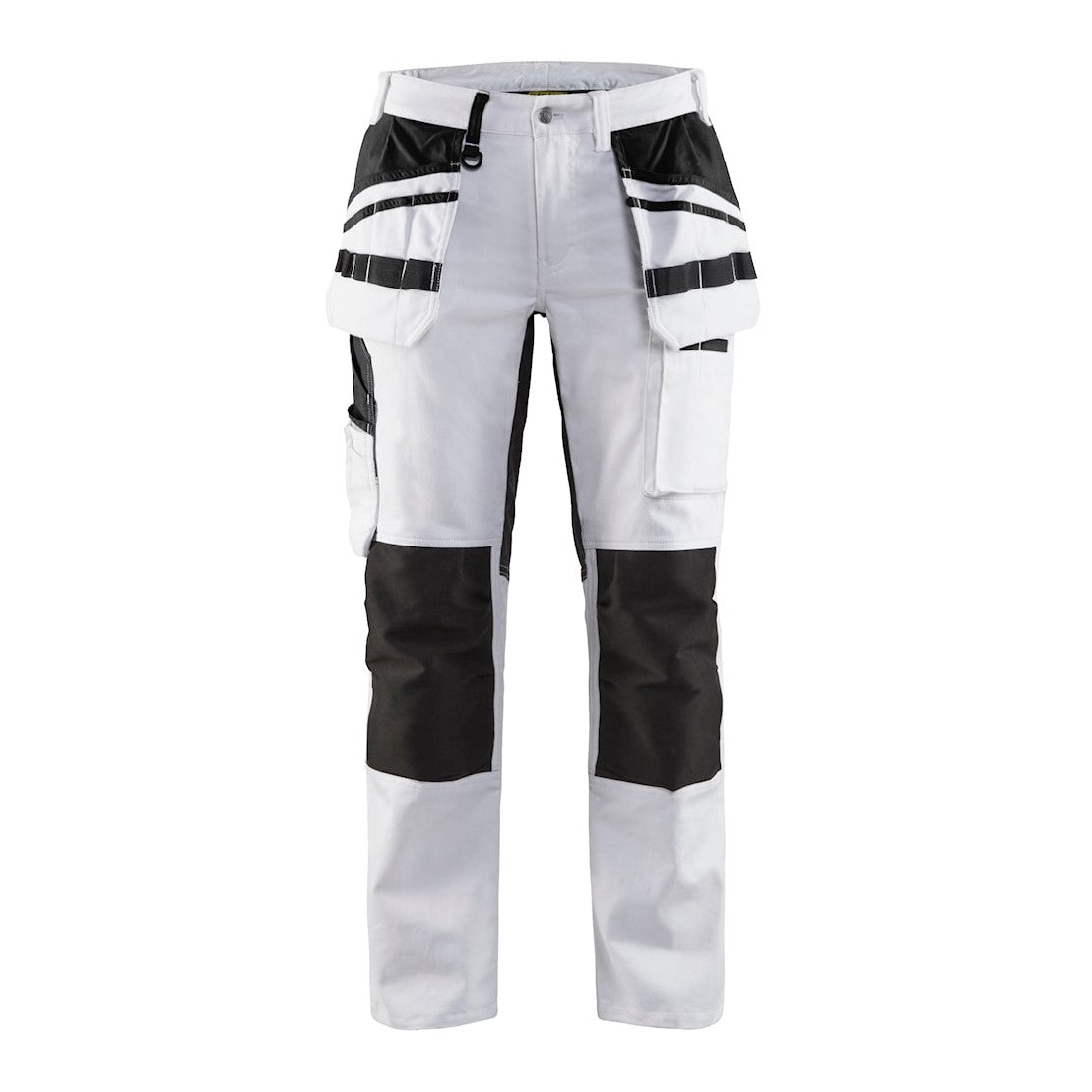 Blaklader Women's Painter Trousers with Stretch 7910 #colour_white-black