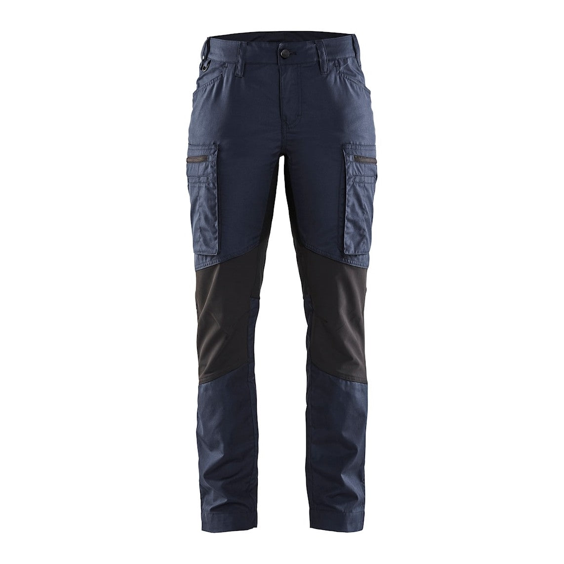 Blaklader Women's Service Trousers Stretch 71591845 #colour_dark-navy-black