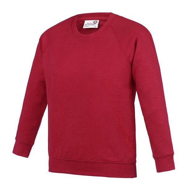 Awdis Academy Kids Academy Raglan Sweatshirt